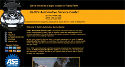 Desktop Screenshot of keithsautomotivepa.com